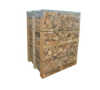 Palette Spezialholz für Grundöfen – 2 Ster – kammergetrocknet – Buche, Hainbuche, Esche & Eiche – 33 cm