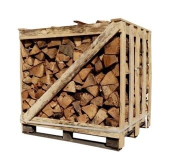 Trockenes Kaminholz 30 cm – Hartholzmischung – Halbpalette 1 m³ (1,5 Ster)