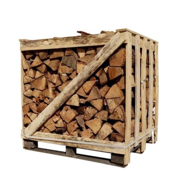 Trockenes Kaminholz 30 cm – Hartholzmischung – Halbpalette 1 m³ (1,5 Ster) – Image 3